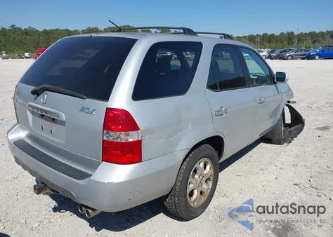 2001 Acura Mdx from USA, damaged, VIN 2HNYD18601H535200